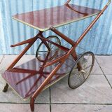 Mid-century bar cart/service cart by Cesare Lacca, 1950s.