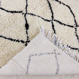 Handmade Moroccan Berber carpet 152 x 91 CM