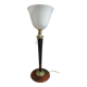 Lampe avec opaline Mazda