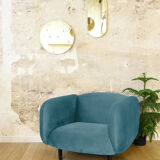 MOIRA velvet armchair ENO studio