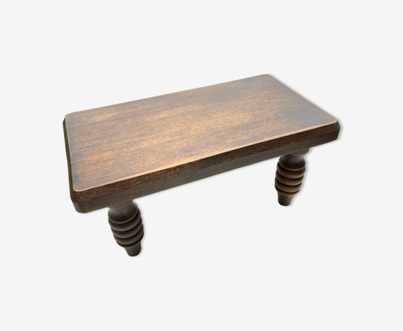 Banc repose pied en bois