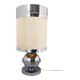 Large Mid-century Italian Chrome Table Lamp, 1970s