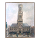 Mid-Century oil painting from Bruges