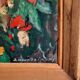 Tableau  paysage en fleurs ecole de Paris