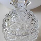 Sugar box in molded crystal