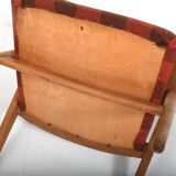 Early Pair CH-28 Oak Easychairs by Hans J. Wegner