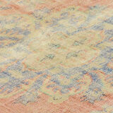 Anatolian handmade vintage rug 216 cm x 138 cm