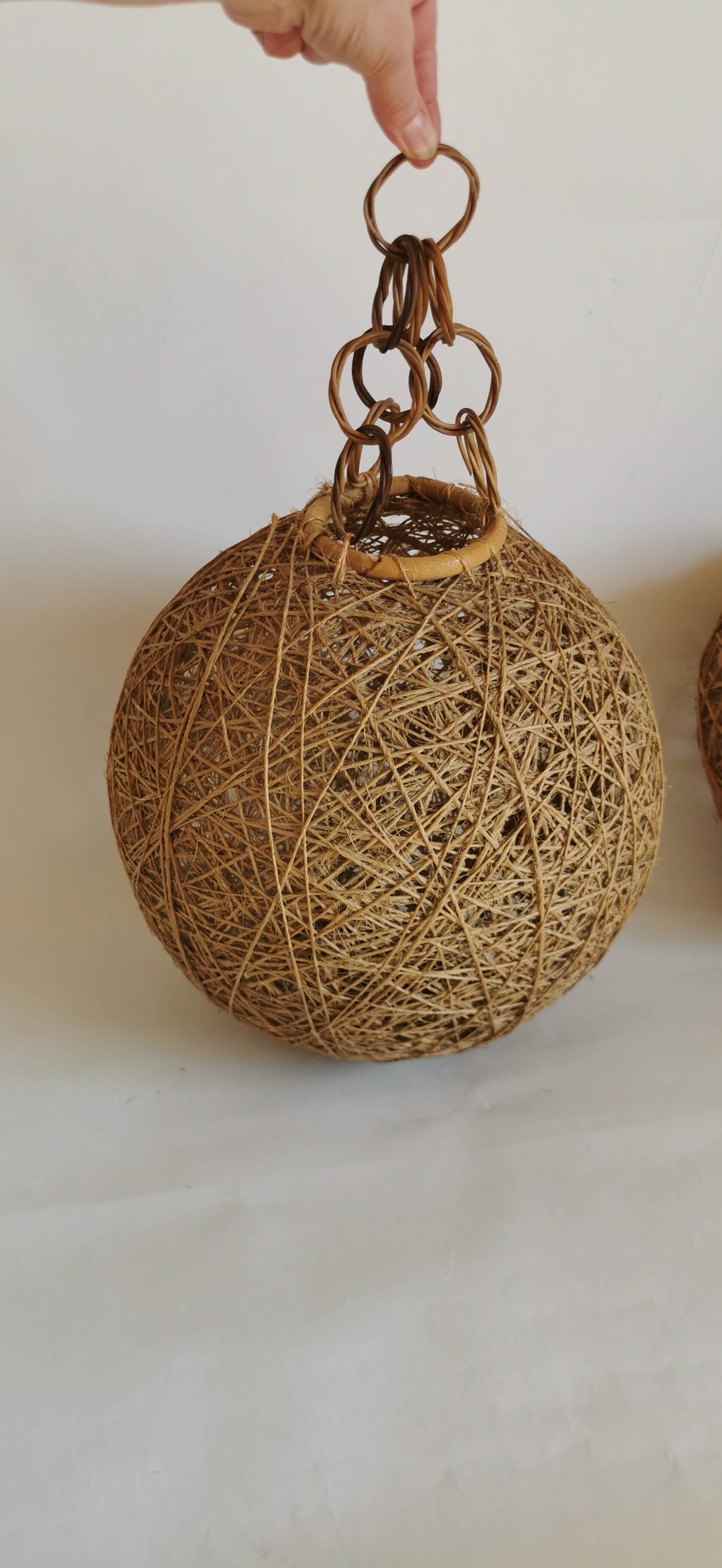 Rattan lampshade 28 cm