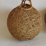 Rattan lampshade 28 cm
