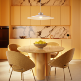 Pendant lamp sound graphite structure ⌀60cm herstal