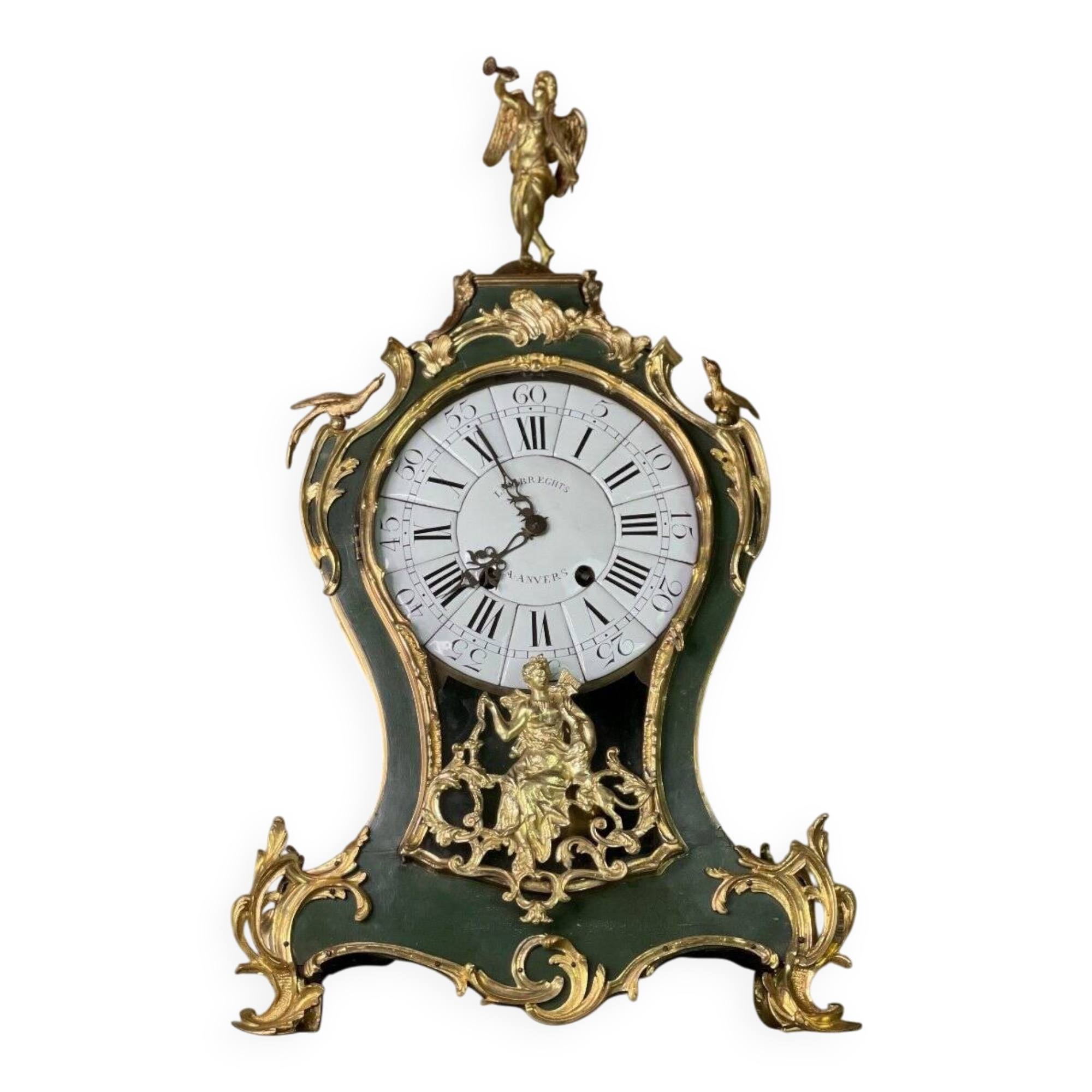 Cartel d’applique Louis XV, Lambreghts à Anvers