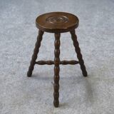 Stool in the style of Charles Dudouyt, 1960s