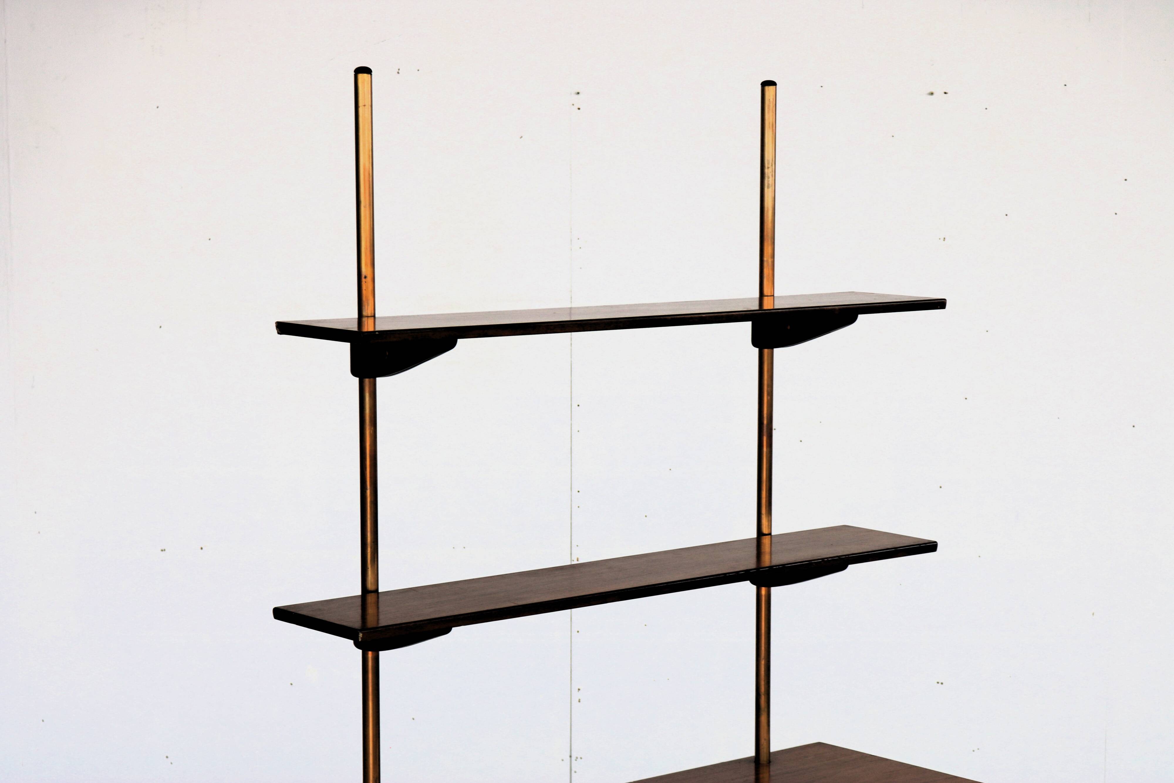vintage bookcase | wall cabinet | 1960s | Swedish