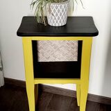 Vintage bedside table restyled