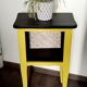 Vintage bedside table restyled