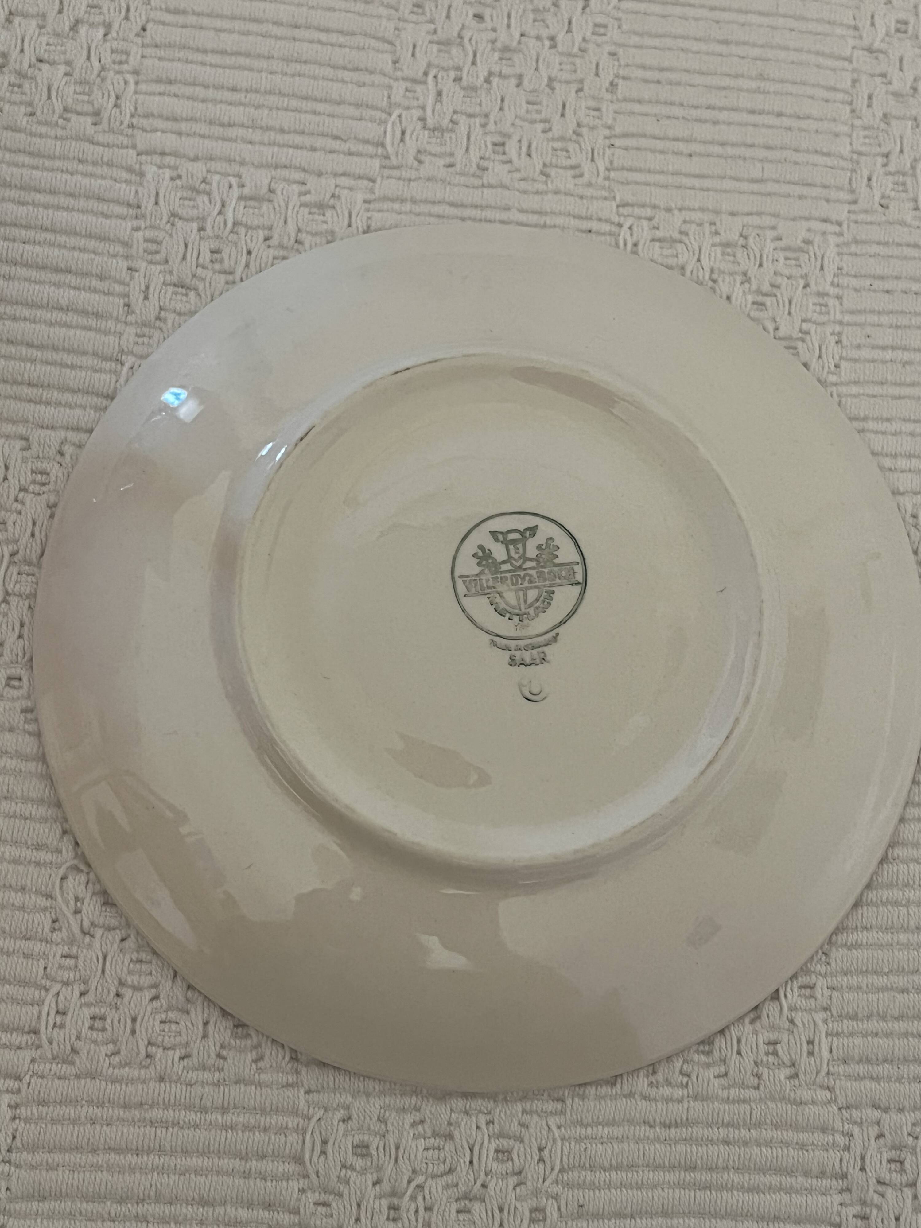 Milk jug and saucer set We Two