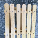 Vintage wooden folding stool