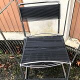 Vintage scoubidou or spaghetti chairs 60s