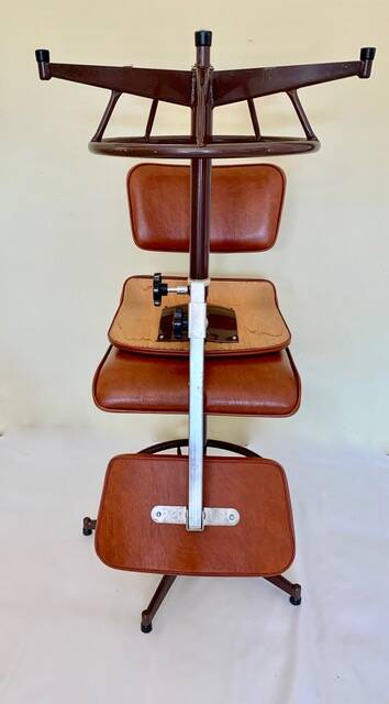 Swivel vintage industrial chairs