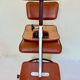Swivel vintage industrial chairs