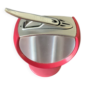 Briquet de table vintage Maruman T26 Sharon – Rouge Space Age – Années 70