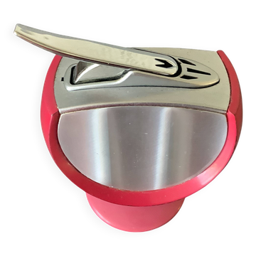 Vintage table lighter Maruman T26 Sharon – Red Space Age – 1970s