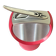 Vintage table lighter Maruman T26 Sharon – Red Space Age – 1970s
