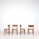 Ensemble de 4 chaises de salle à manger "316" par Hvidt & Molgaard-Nielsen en teck