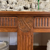 Parisian art deco wooden sideboard