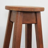 Set of 4 brutalist bar stools