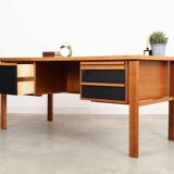 Ash desk, Danish design, 1970s, production: Denmark