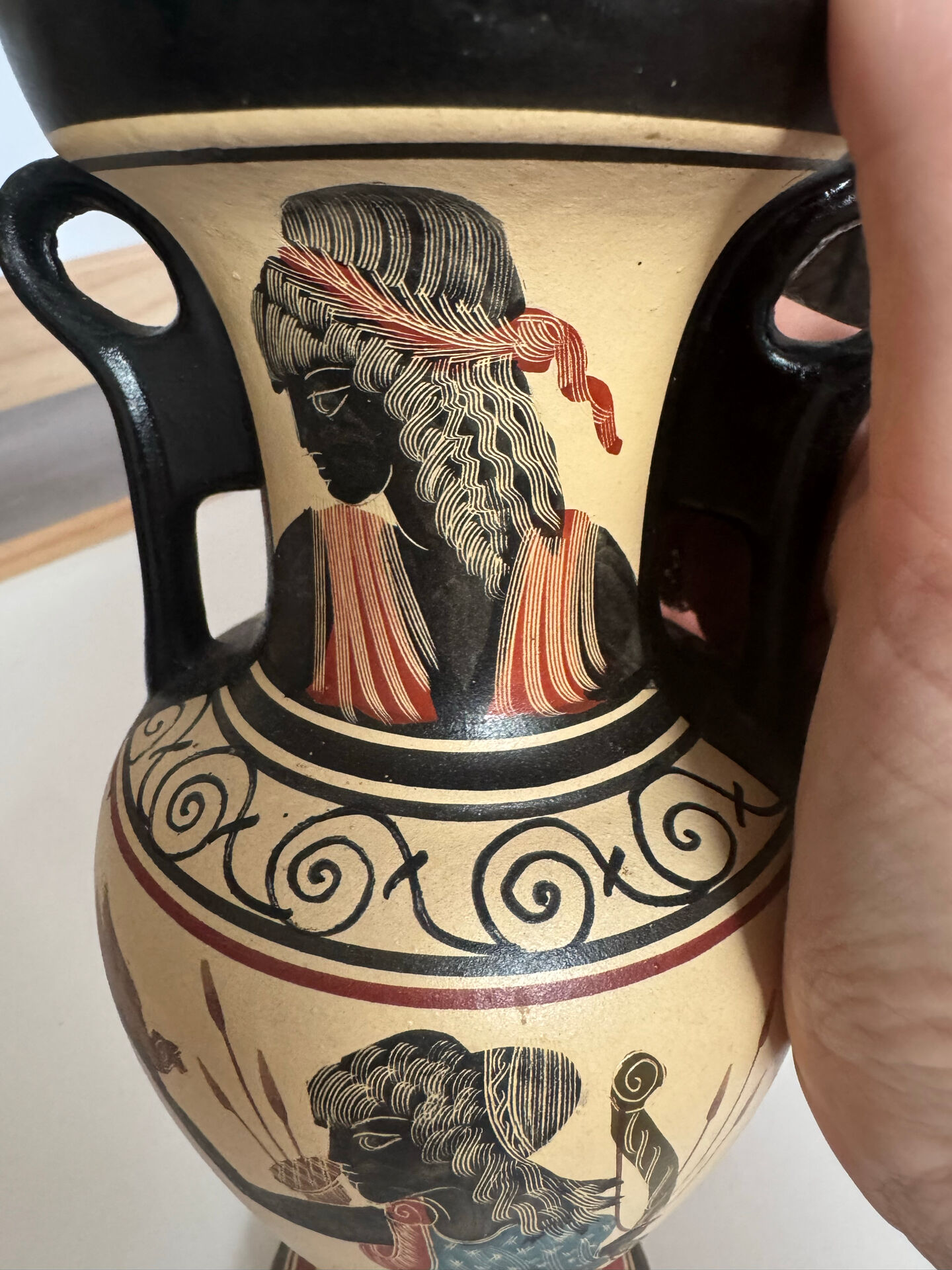 Greek amphora vase