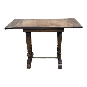 Table bureau en noyer début XXème
