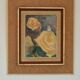 Original Mid Century Swedish Oil on Canvas – “Roses” by Hans Ripa