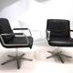 Set of 2 Wilkhahn Delta conference/dining chairs from the Delta Group