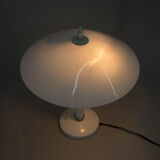 White mid-century table lamp, 1950s