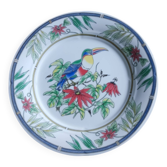 Japanese Tao Mei Toucan Plate