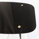 Table basse 1950 en verre noir