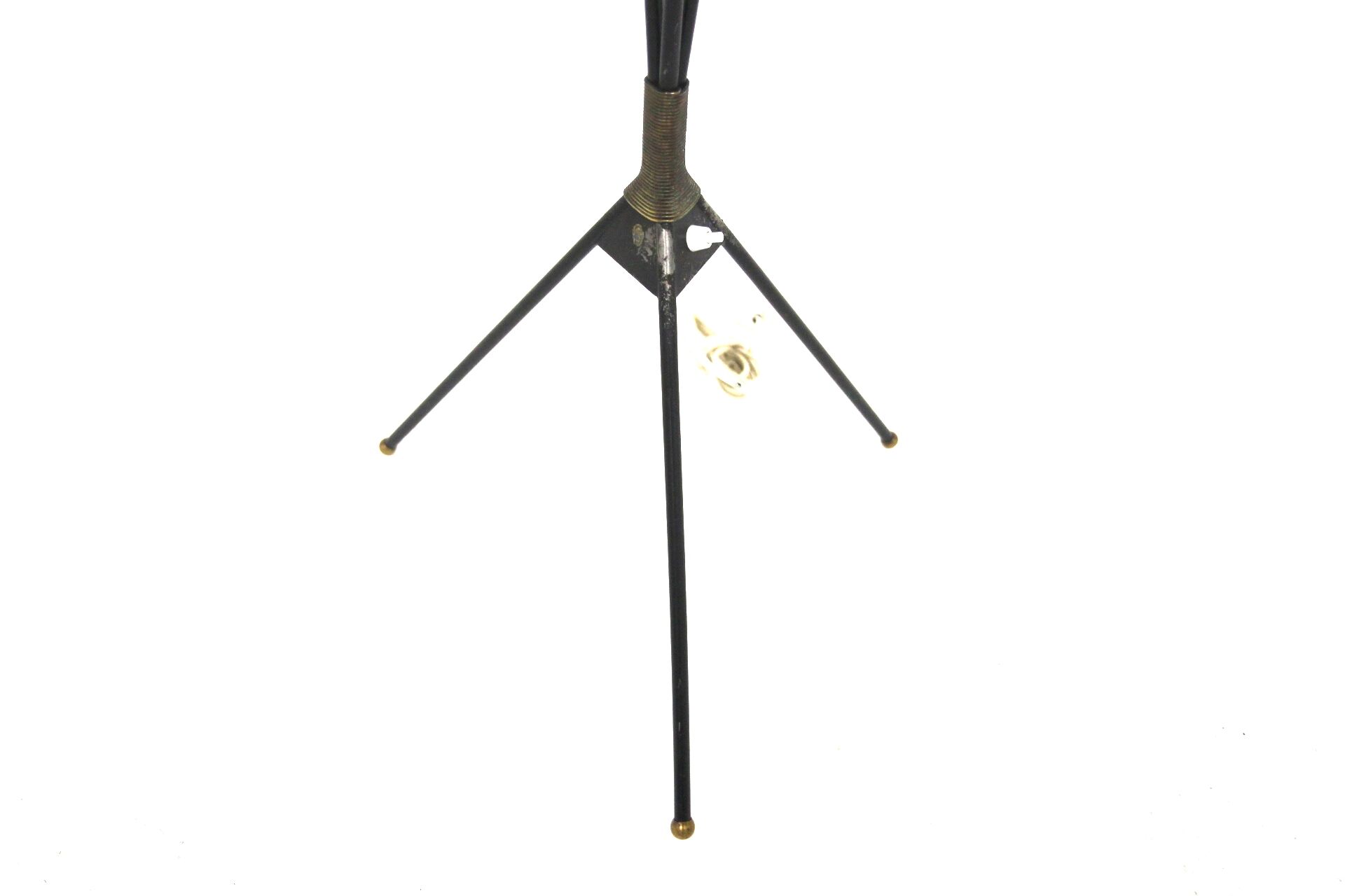 Lampadaire "tripode"  scandinave en métal, Suède, 1960