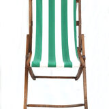 Vintage folding lounge chair