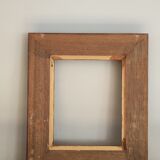 Cadre doré style barbizon en bois