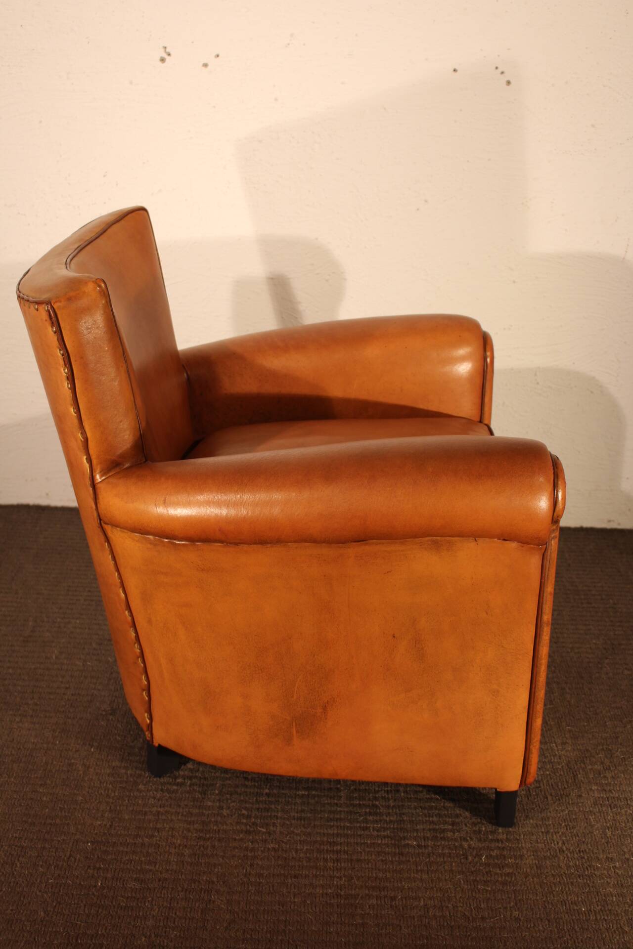 Pair of club chairs