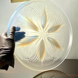 Verlys opalescent /opaline decorative tray (d.32.3cm)