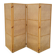 Vintage wicker claustra screen - 1950s
