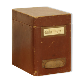 Coffret avec couvercle liège