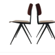 Set de 6 chaises vintage Galvanitas modèle S16