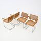 Set of 4 dining chairs Style B32 by Marcel Breuer