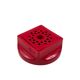 Space age red ceramic ashtray, Studio Opi, Gabbianelli Italy ca. 1970