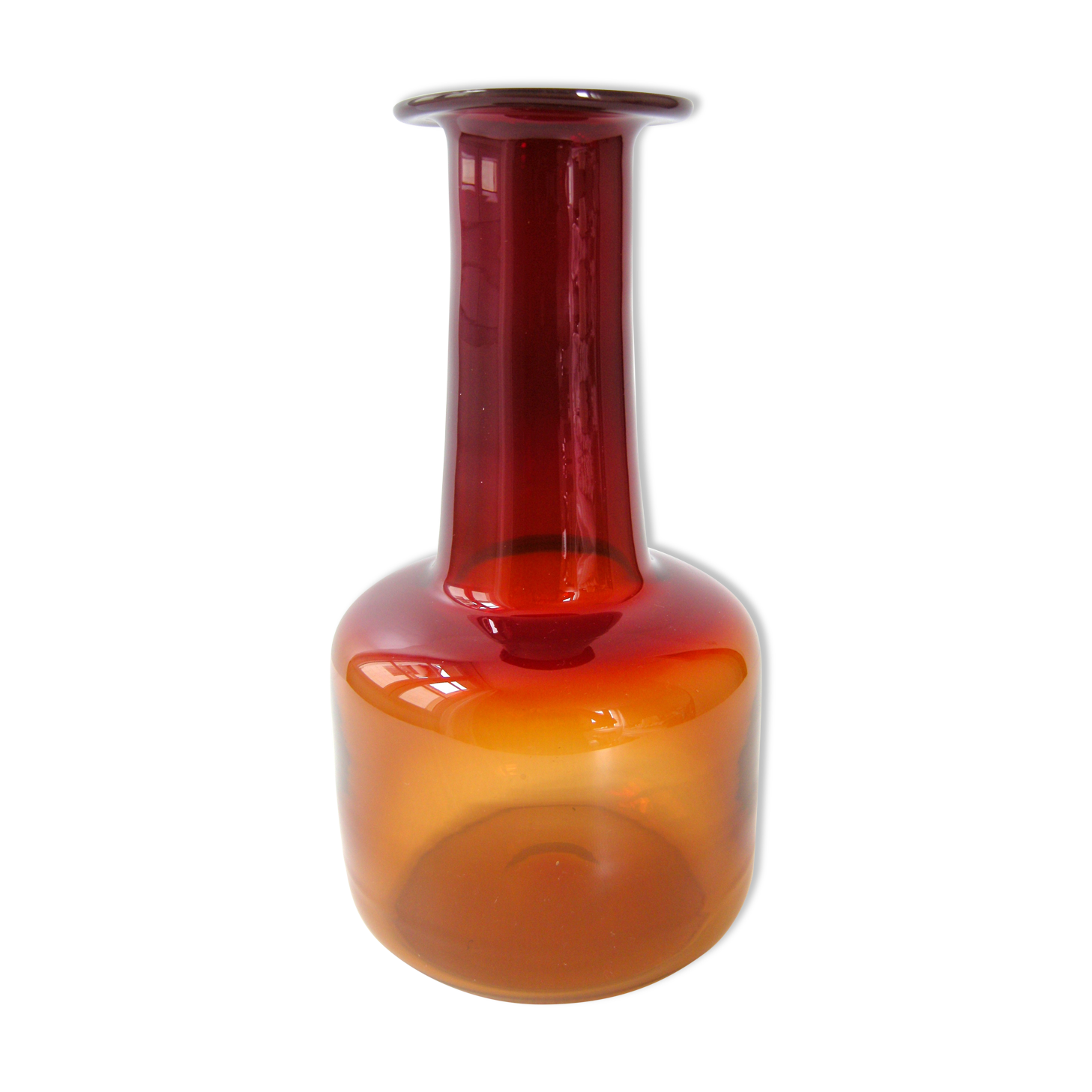 Vase Bjurkshult Suede vintage 1960