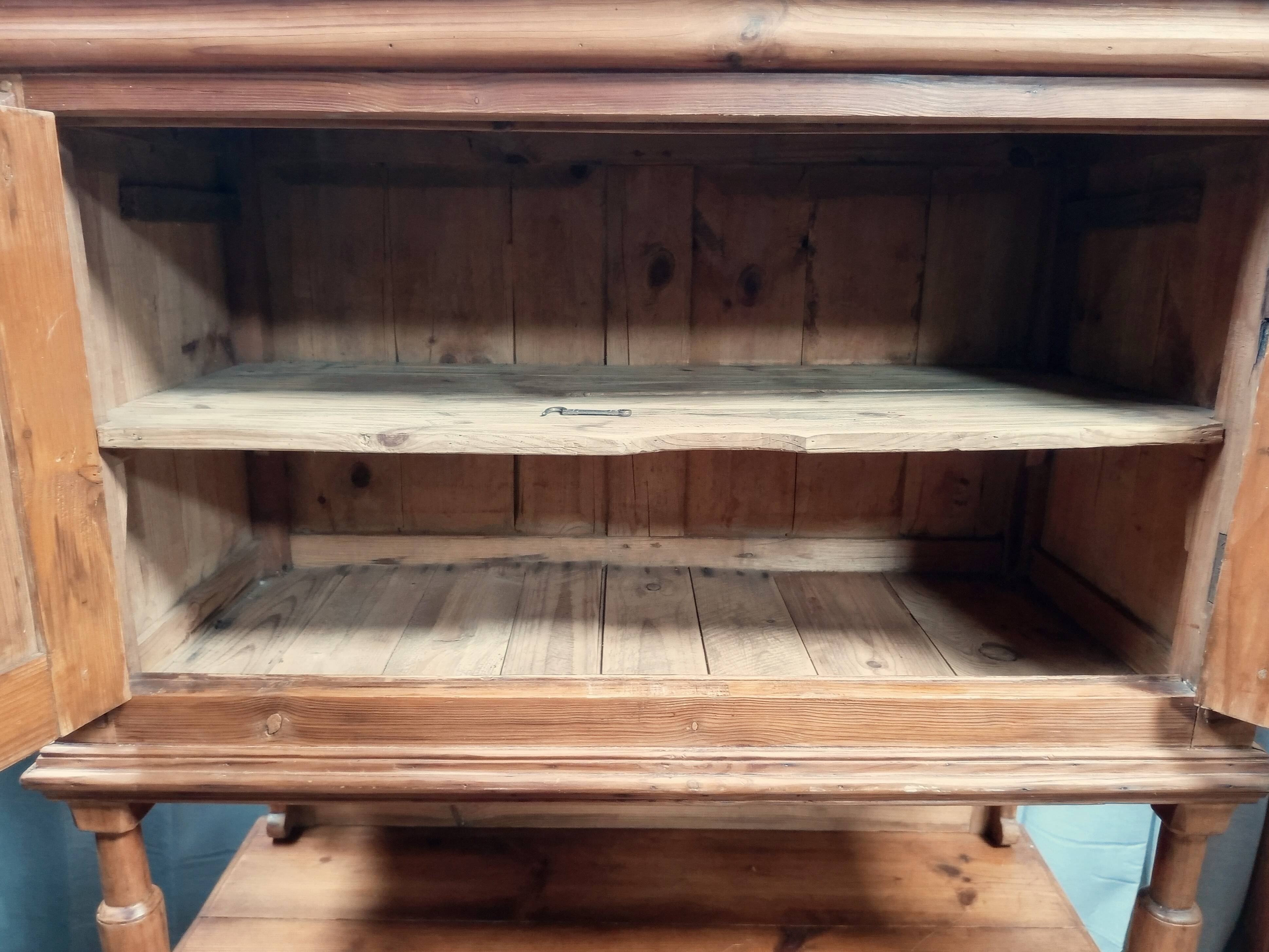 Savoyard pine sideboard